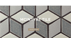 Desktop Screenshot of mcintyre-tile.com